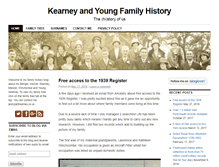 Tablet Screenshot of family.kearney.co.uk