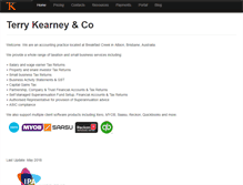 Tablet Screenshot of kearney.com.au